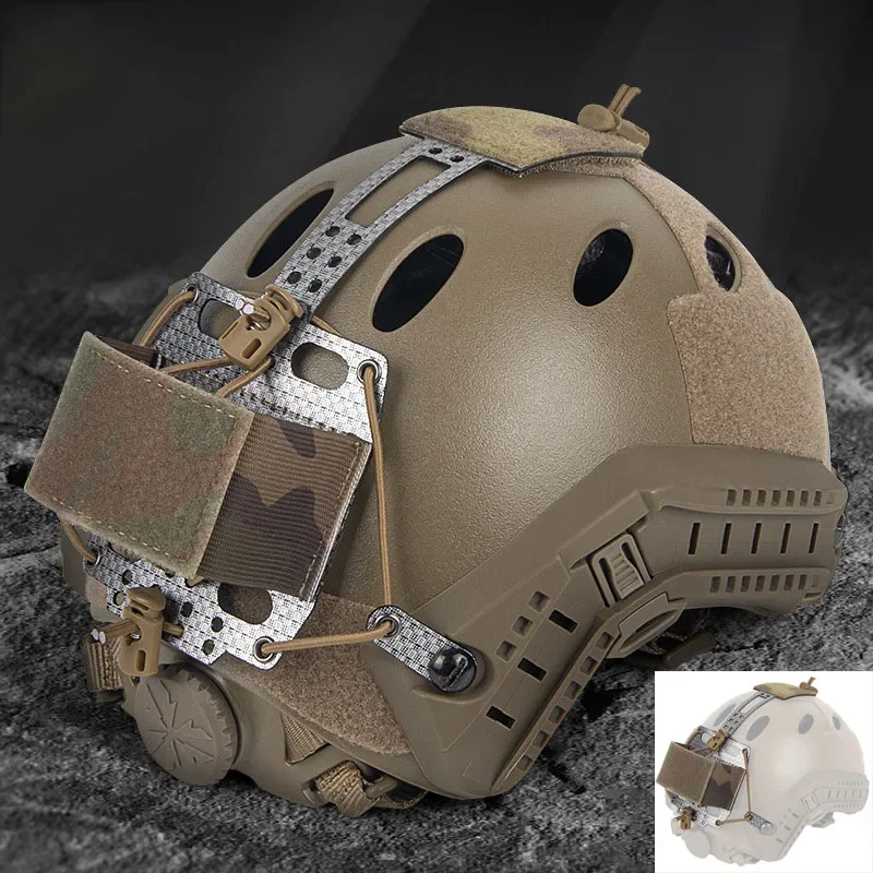 Tactical Helmet Battery Case Pouch PVS31 Battery Case Pouch airsoft Helmet Battery Retention System Helmet Accessories