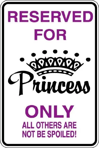 StickerPirate Reserved for Princess Only 8