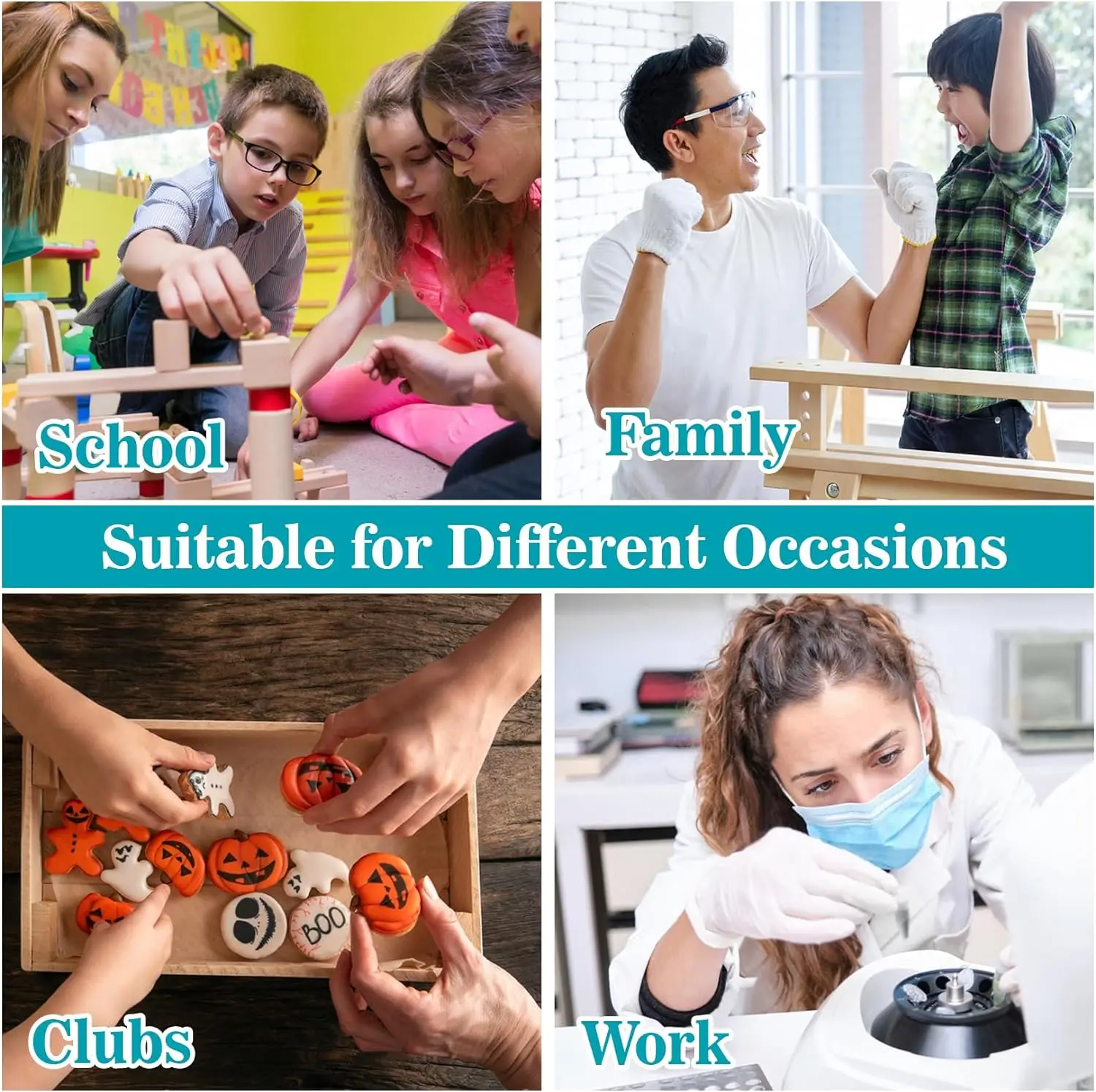 เรซิ่นขึ้นรูป - ของตกแต่งฟันชั่วคราวสำหรับงานปาร์ตี้, ซ่อมแซมแบบจำลองด้วยเรซิ่น - ทนทานและนำกลับมาใช้ใหม่ได้ ความแข็งสูง, งาน DIY