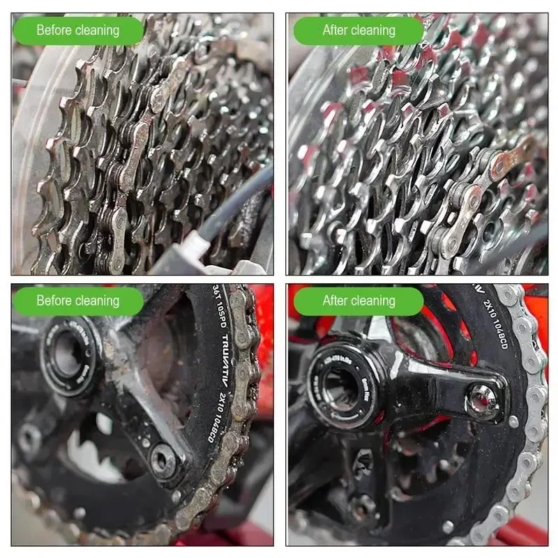 Bicycle chain cleaner 100/350ml Drivetrain cleaner cleaning and maintenance fluid degreasing spray For Folding Road MTB bike