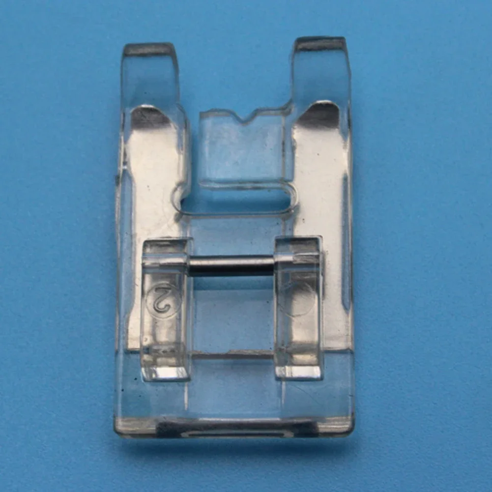 1 Pack Transparent Household Sewing Machine Accessories Adjustable Wide And Narrow Presser Foot Sewing Hemming Presser Foot