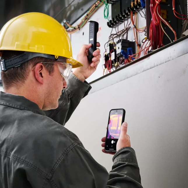 FLIR ONE Edge Pro Connect câmeras de imagem térmica sem fio para dispositivos inteligentes iOS e Android