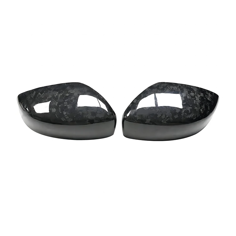 

Rearview Side Mirror Covers Cap For Infiniti G25 G37 Q60 Dry Forged Carbon Fiber Sticker Add On Shell