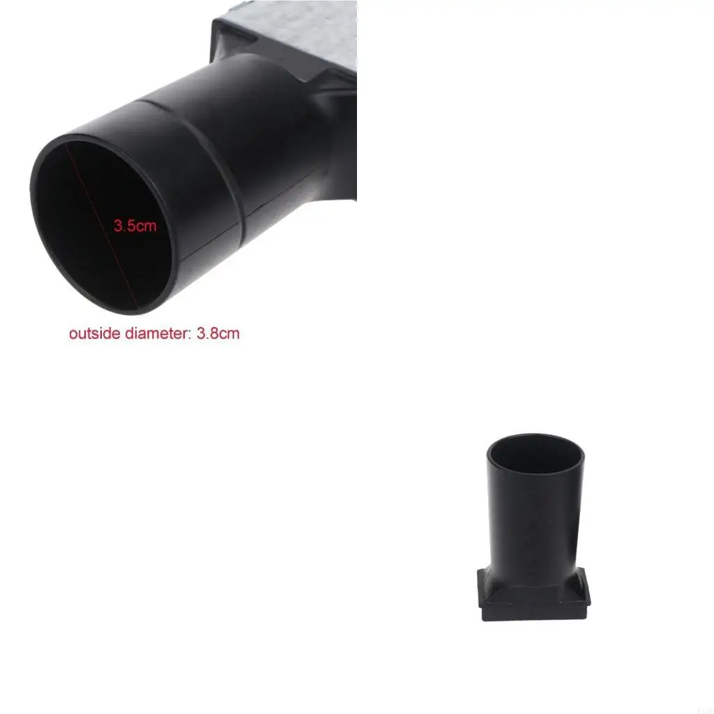 

P82E Plastics 38mm Air Tubes for 11028 Grilling Centrifugal for Turbine Air Blower Cooling Fan 110x110x28mm BBQ Air Blower