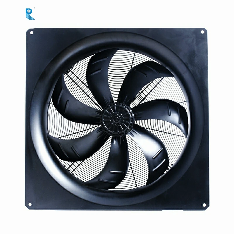 

AC Motor Square Industrial Ventilation Blower Axial Flow Cooling Fan Condensing Axial High Speed Low Noise