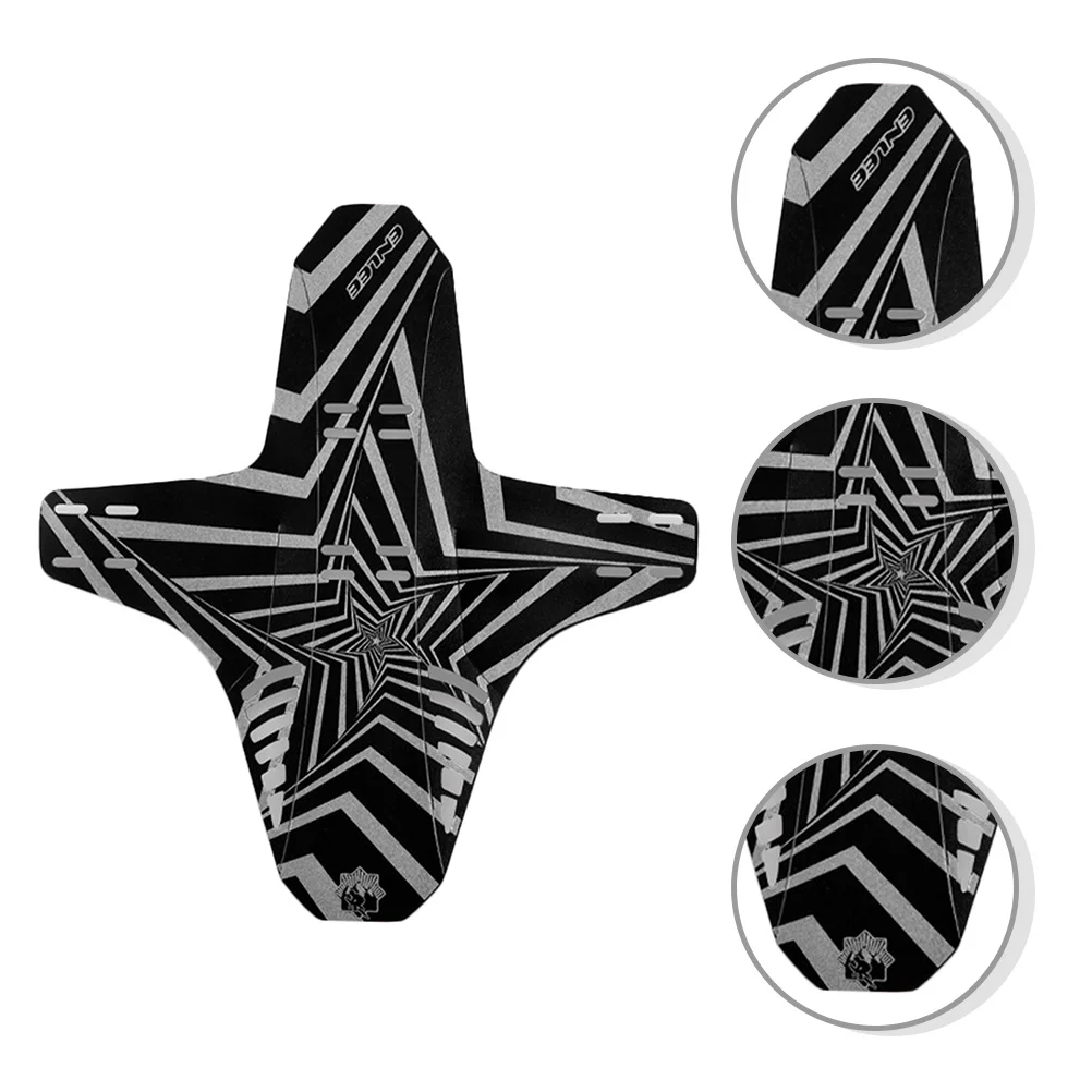 

Mountain Bike Mudguard Reflective Plastic Durable Cycling Tyre Mudguard Lightweight Practical Outdoor Use Mountain Bike Supplies