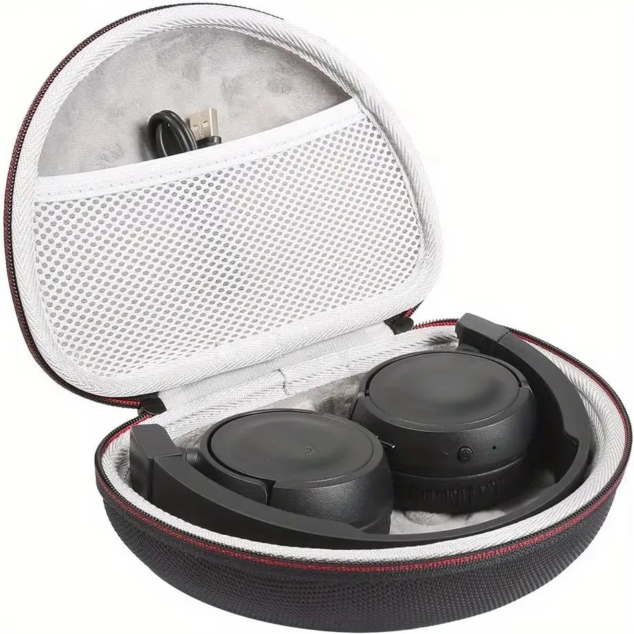 Headphone Case for JBL Tune 510BT 500BT 600BTNC T450BT 660NC JR 300BT 310BT Sony MDR-ZX110, Wired Wireless Protective Sleeve Bag
