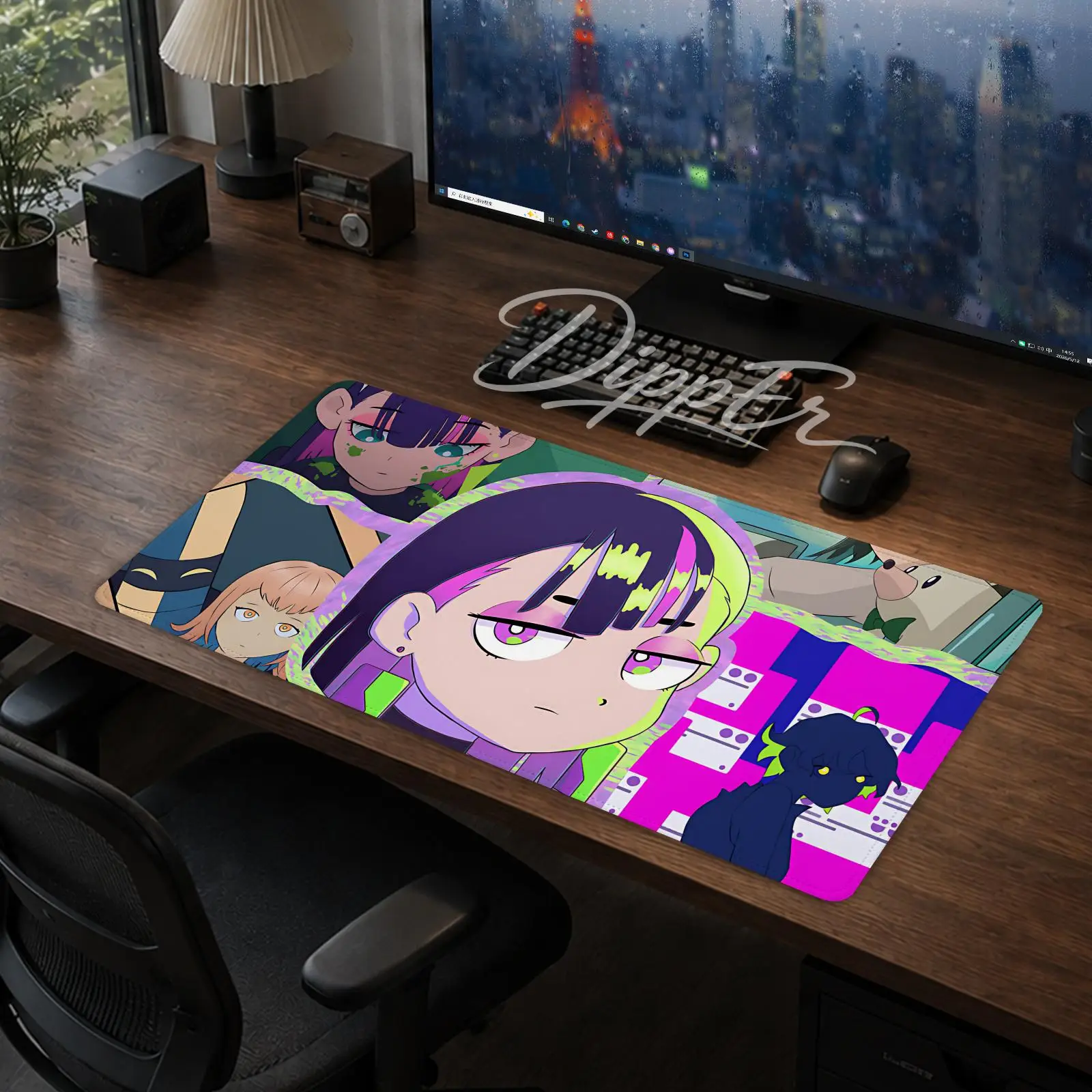 Game Darken Zutomayo Mouse Pad Office Large Desk Mat Gaming Mousepad Rubber Bottom Non-Slip Cushion 900X400