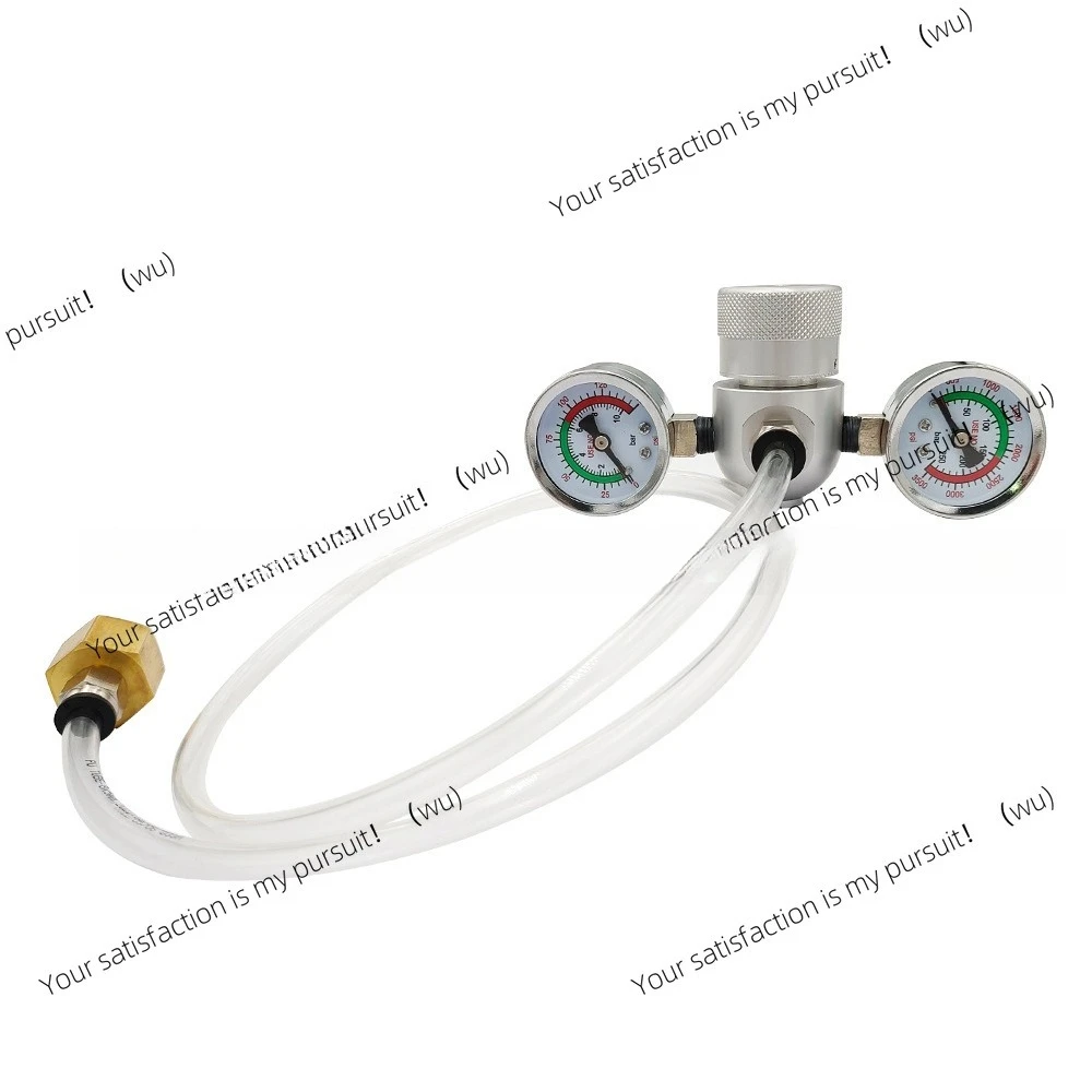 Cream frother pressure reducing valve regulating valve inflation connector for 0.95L/580g nitrous oxide