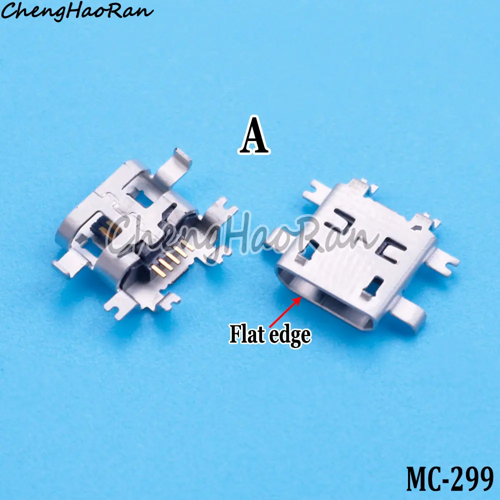 1/2/5 Pcs USB 5 Pin Tail Plug Charging Port Connector For HTC Mobile G-Series Charging Port Built-in Female Connector
