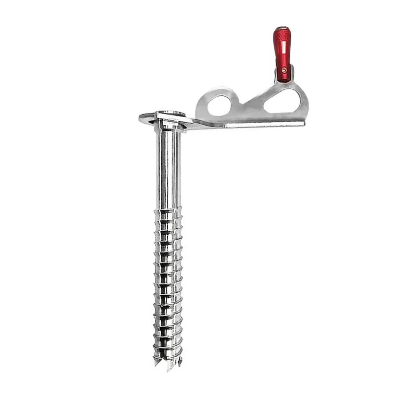 

Be suitable for stainless steel ice rescue anchors Outdoor climbing ice anchors with handles