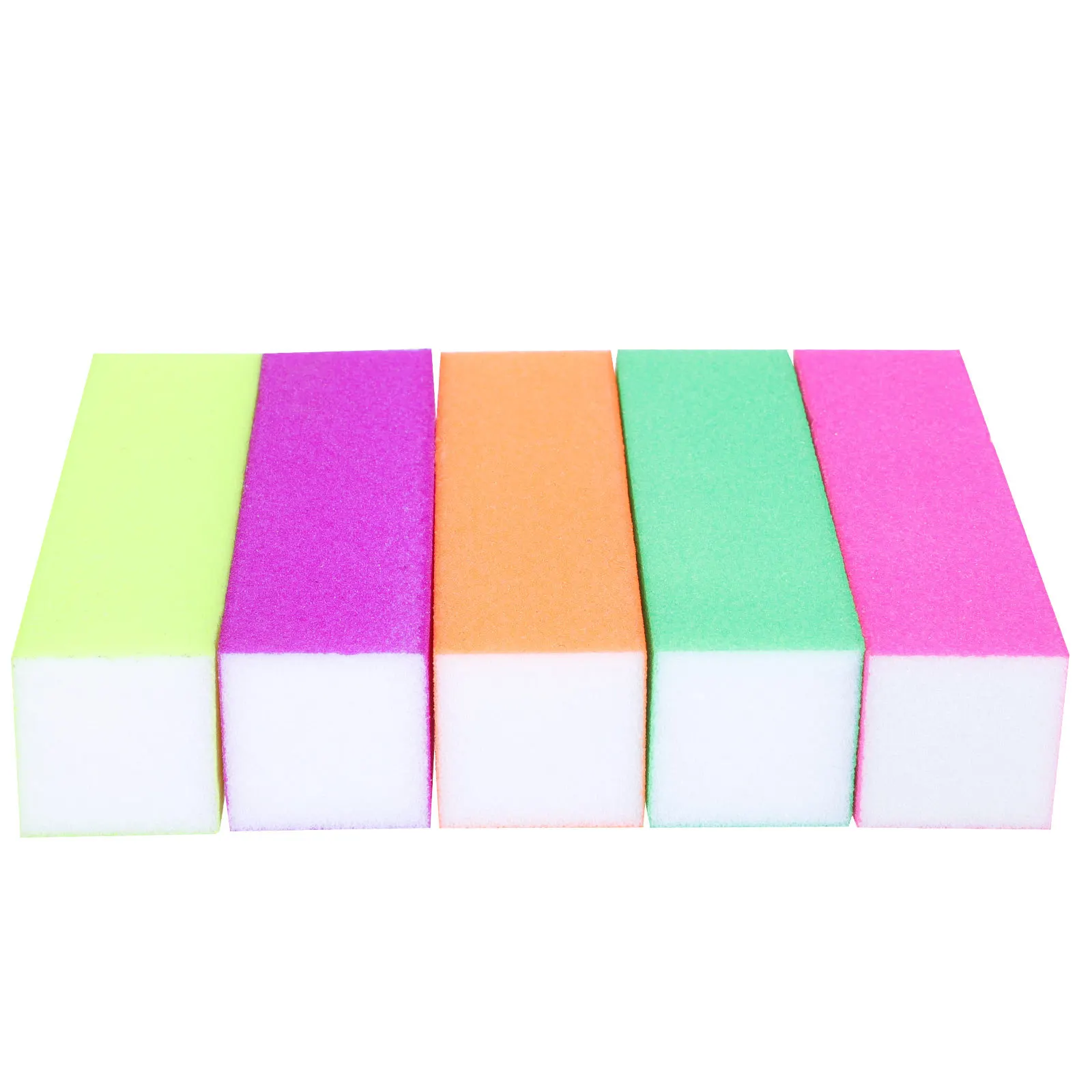 

10Pcs Professional Polishing Nail Block Kit Easy Clean Manicure Tool for Precision Filing Iridescent Nail Salon Manicure File