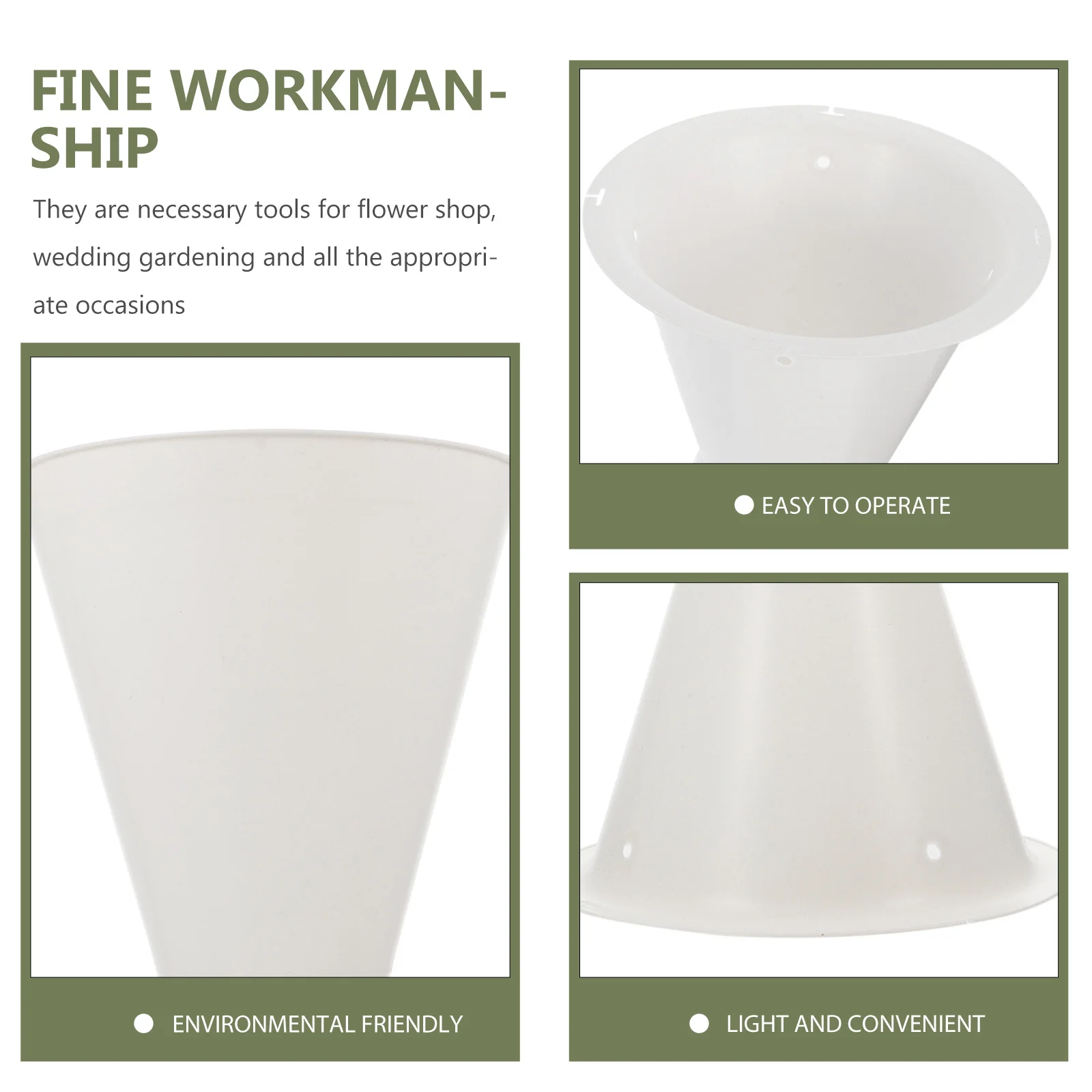 

4pcs Bouquet Holder Arrangement Base Flower Fixing Stand For Wedding Centerpiece Floral Shop Supplies Party Decoration