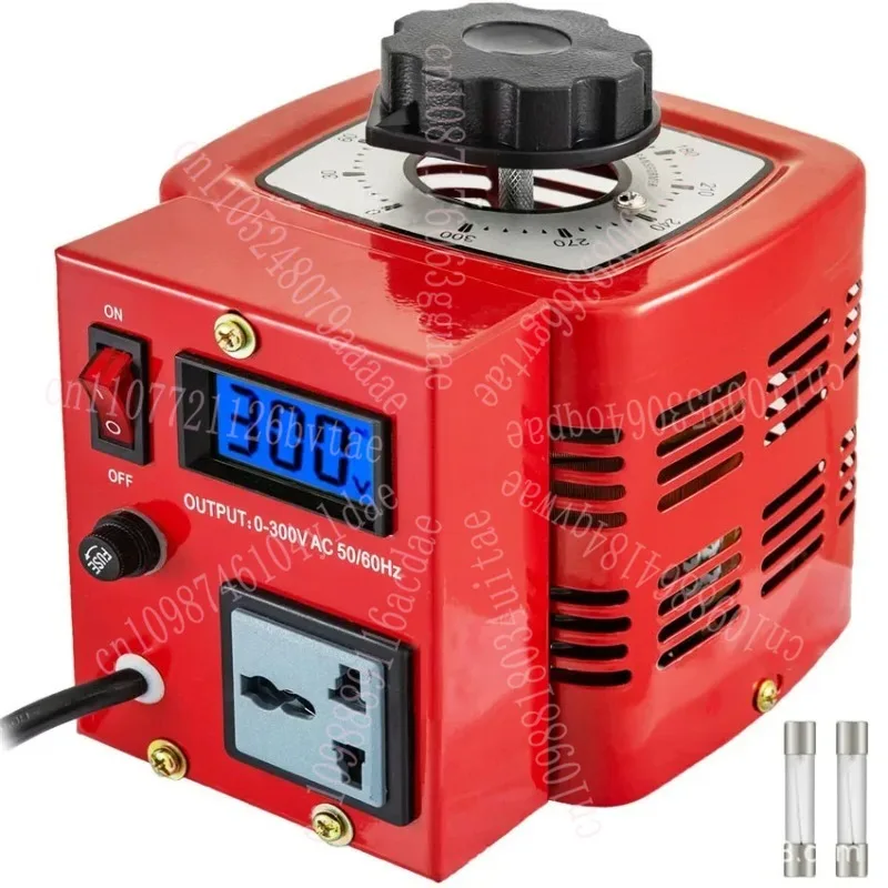 

0,5 кВт 220 В Variac переменный трансформатор 500 Вт, регулятор напряжения, однофазный регулируемый источник питания переменного тока 0-300 В, 50/60 Гц