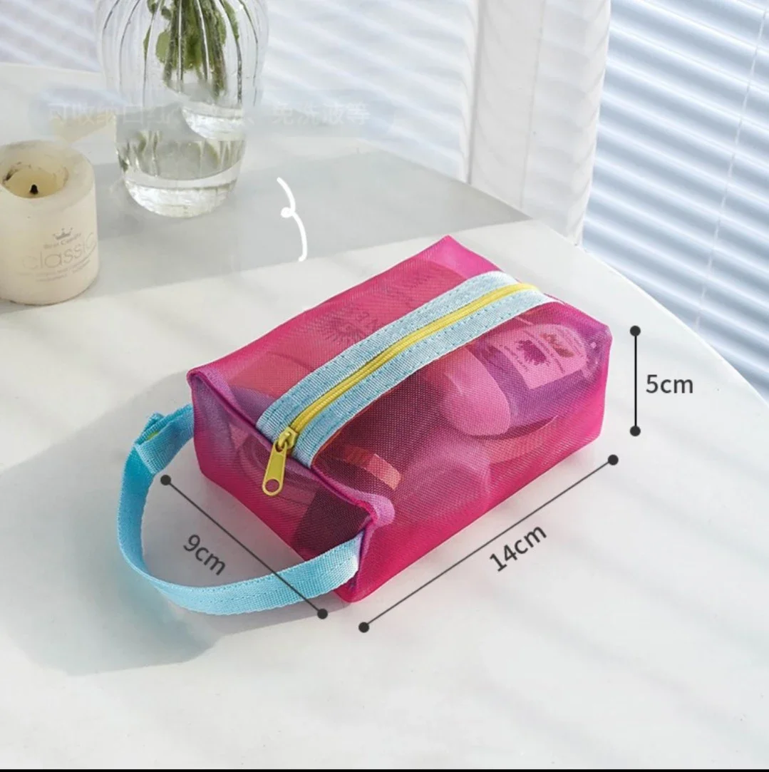 Travel Cosmetic Bag Makeup Storage Bag Women Outdoor Toiletries Organizer Skin Care Products Lipstick Brush Organizer Portable