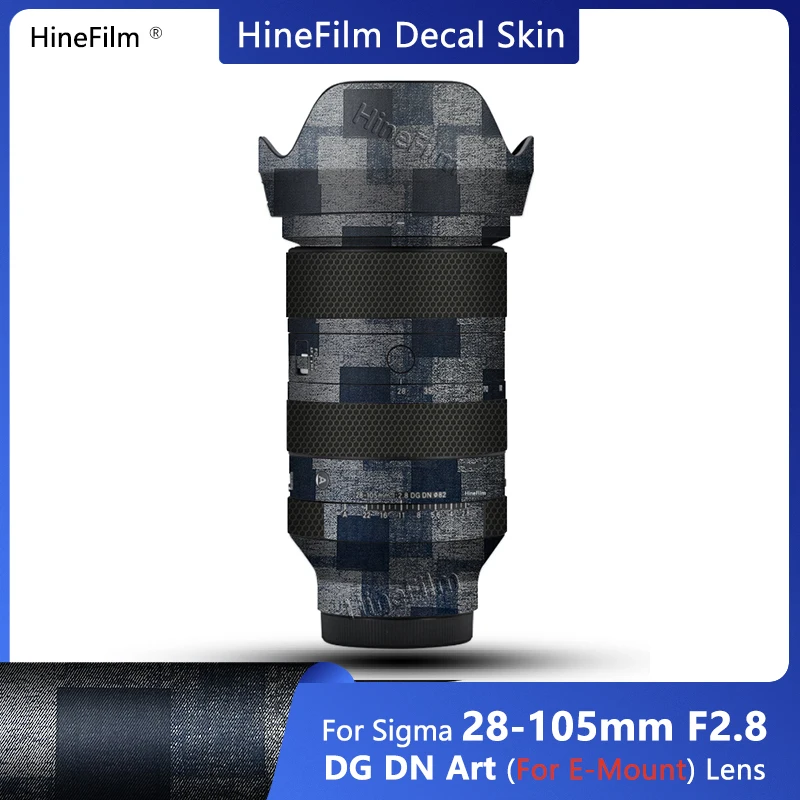 

Hinefilm Skin for Sigma 28-105 f2.8 FE Mount Lens Skin 28105f2.8 Lens Cover 28-105f2.8 Wrap skin 28105 f2.8 Wrap Film