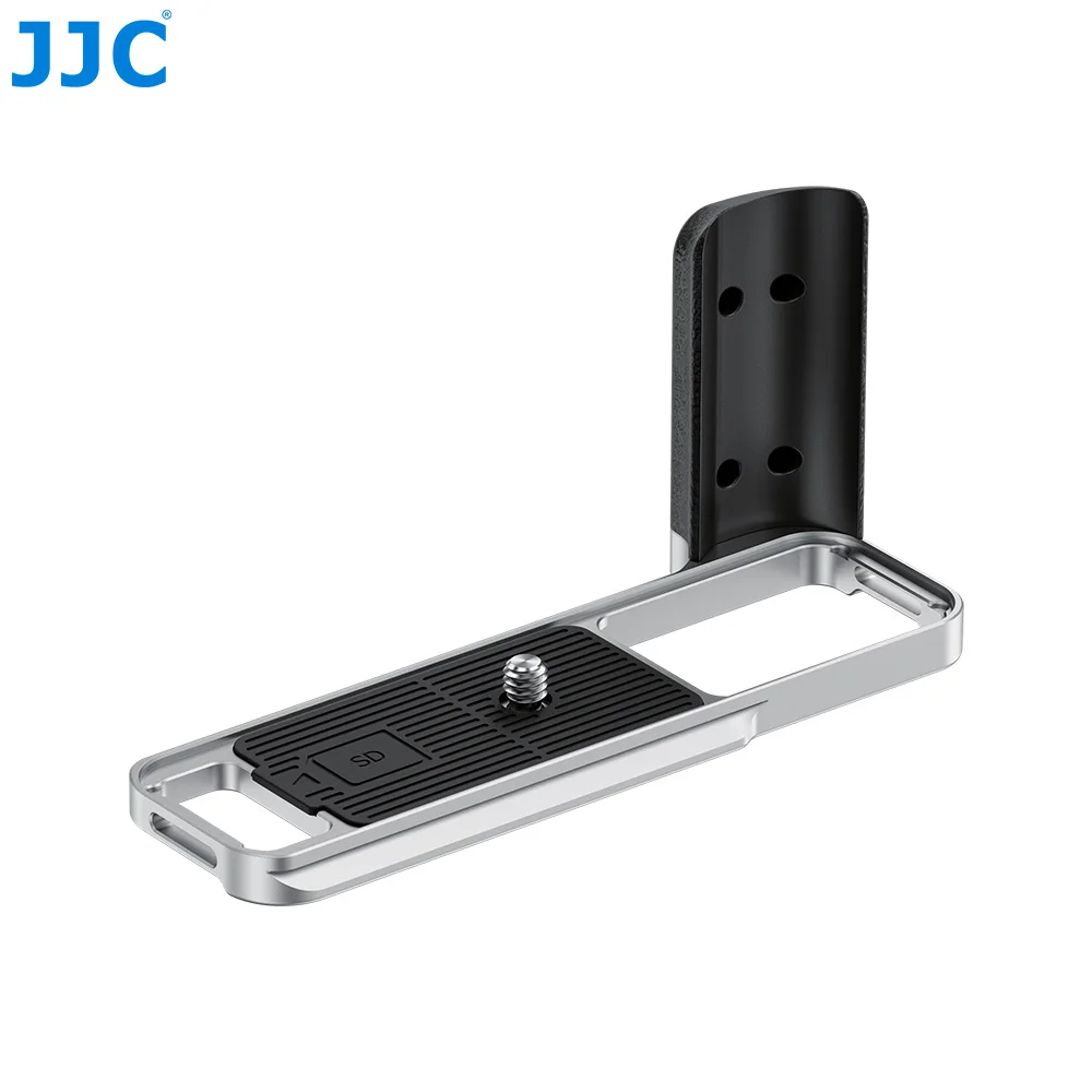 JJC Metallhandgriff für Fujifilm X-E5 spiegellose Kamera, rutschfester Handgriff mit SD-Kartensteckplatz, L-Halterung, Handgriff mit Arca Swiss – Detail 5