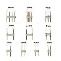 LEDストリップ用コネクタ,2ピン,6mm,8mm,10mm,12mm,15mm,110V,220V,5個