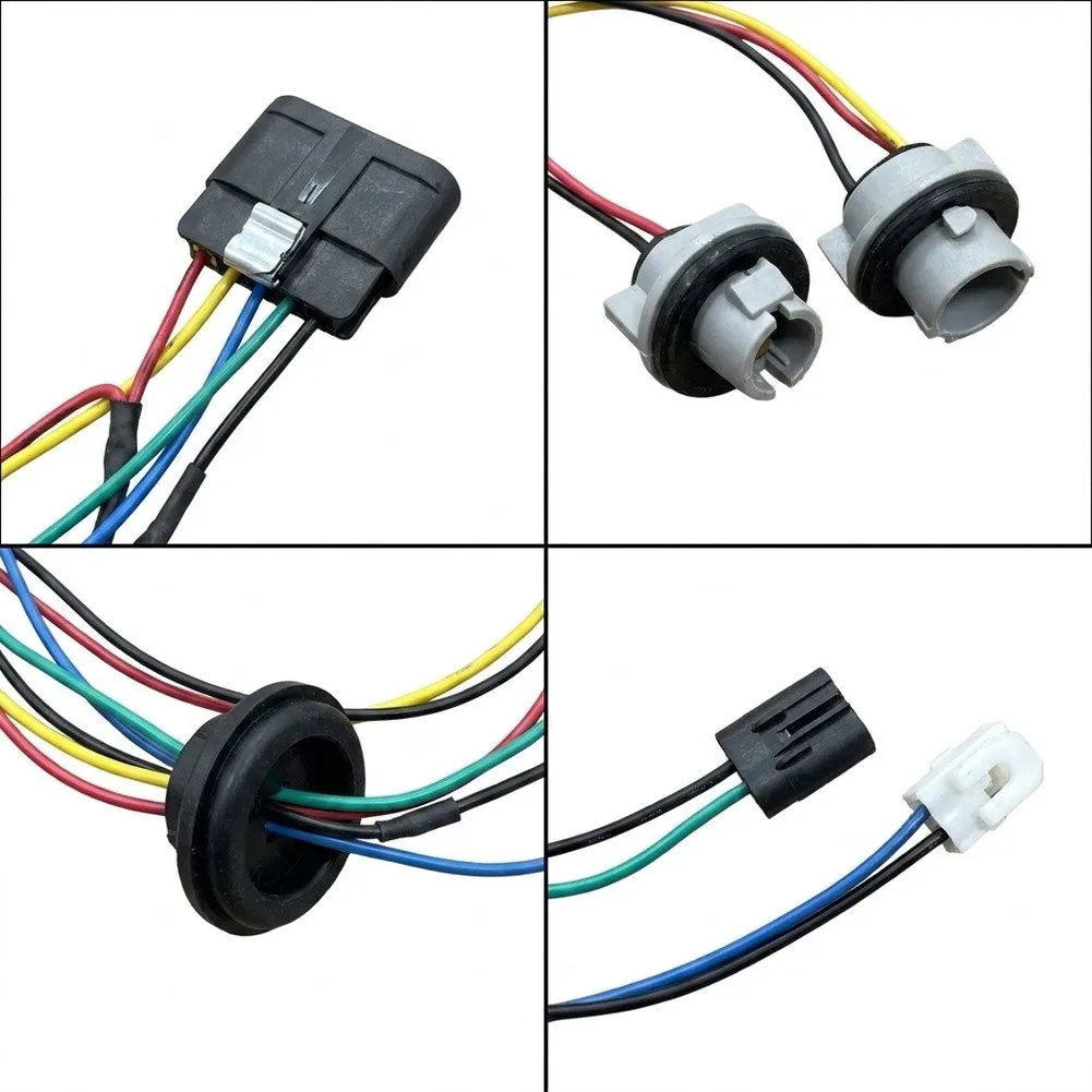 Front Headlamp Wiring Harness 25842432 For Chevrolet Impala 2006-2013 Limited 2014-2016 2006-2007 Black ABS