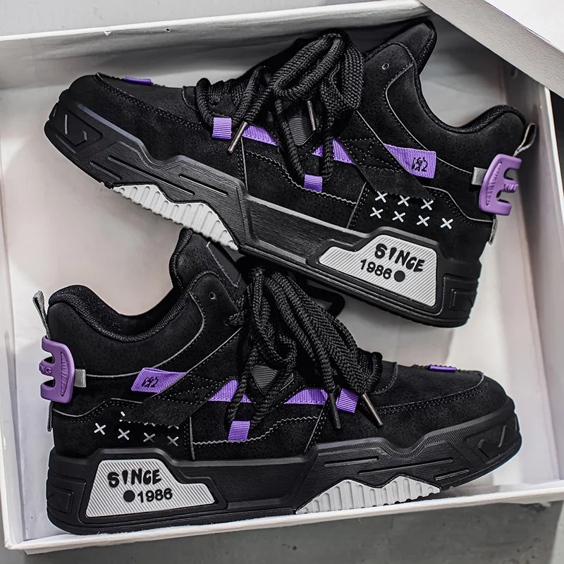 

2026 Men's Sneakers Comfortable Casual Shoes Versatile Color Matching Tennis Shoes Men's Travel Shoe New Zapatillas Para Hombres