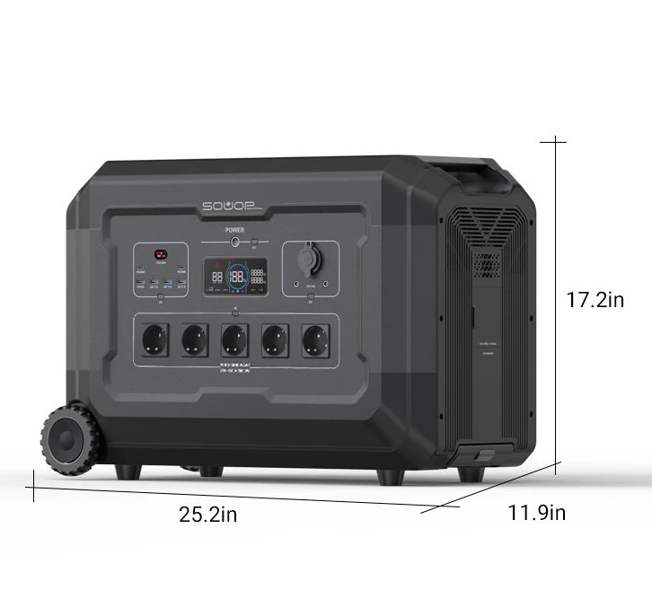 Home energy system charge station tragbare kraftwerk powerstation lifepo4 battery solar generator portable powerbank 5000 watt