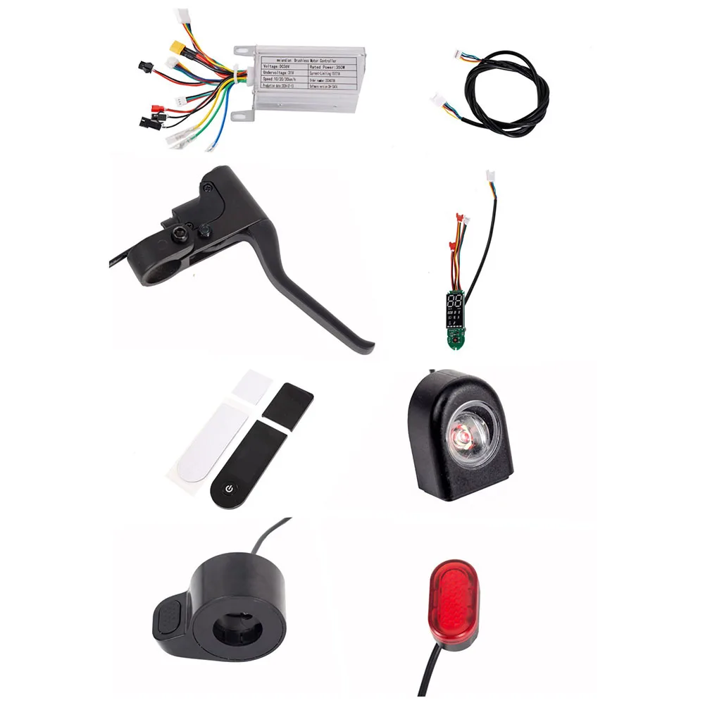 Dashboard Accelerator 350W Controller Kit For Daily Commutes 15*11*9 Cm Set Controller Kit 32-bit Microcontroller