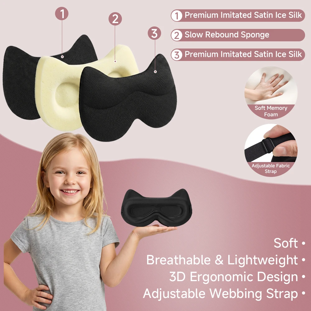 Masques oculaires pour le somm - Kids Face Mask avis et prix