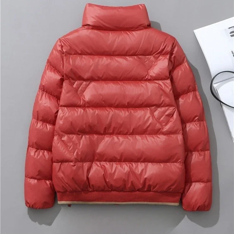 2023 New Women down Jacket Winter Coat Female White Duck down Short Baggy outwear thicken warm outcoat fashionable casual parkas