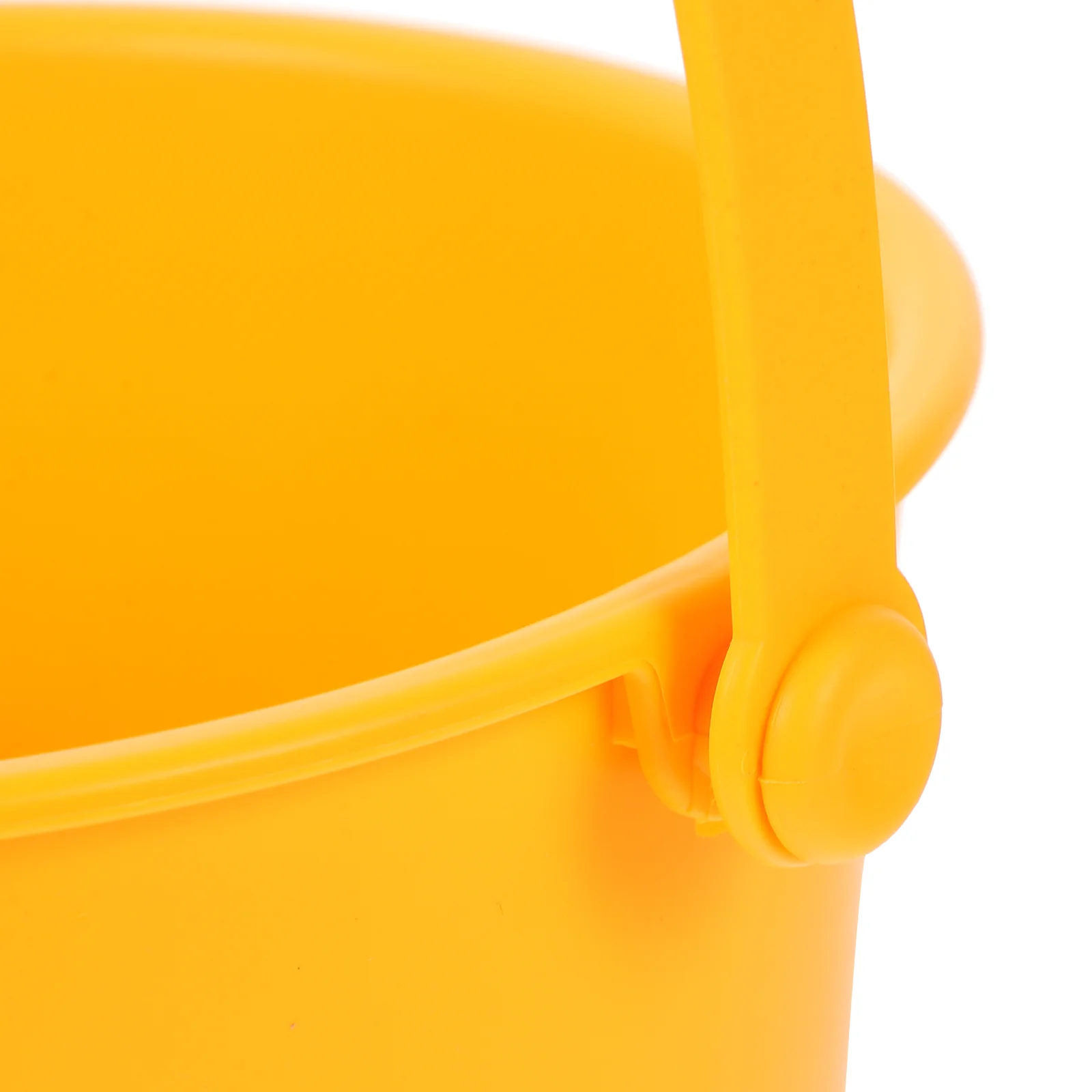 27pcs Snow Bucket for Boys Outdoor Beach Supply Children Small Inflatable Yellow Multi use Plastic Water Sand Bucket