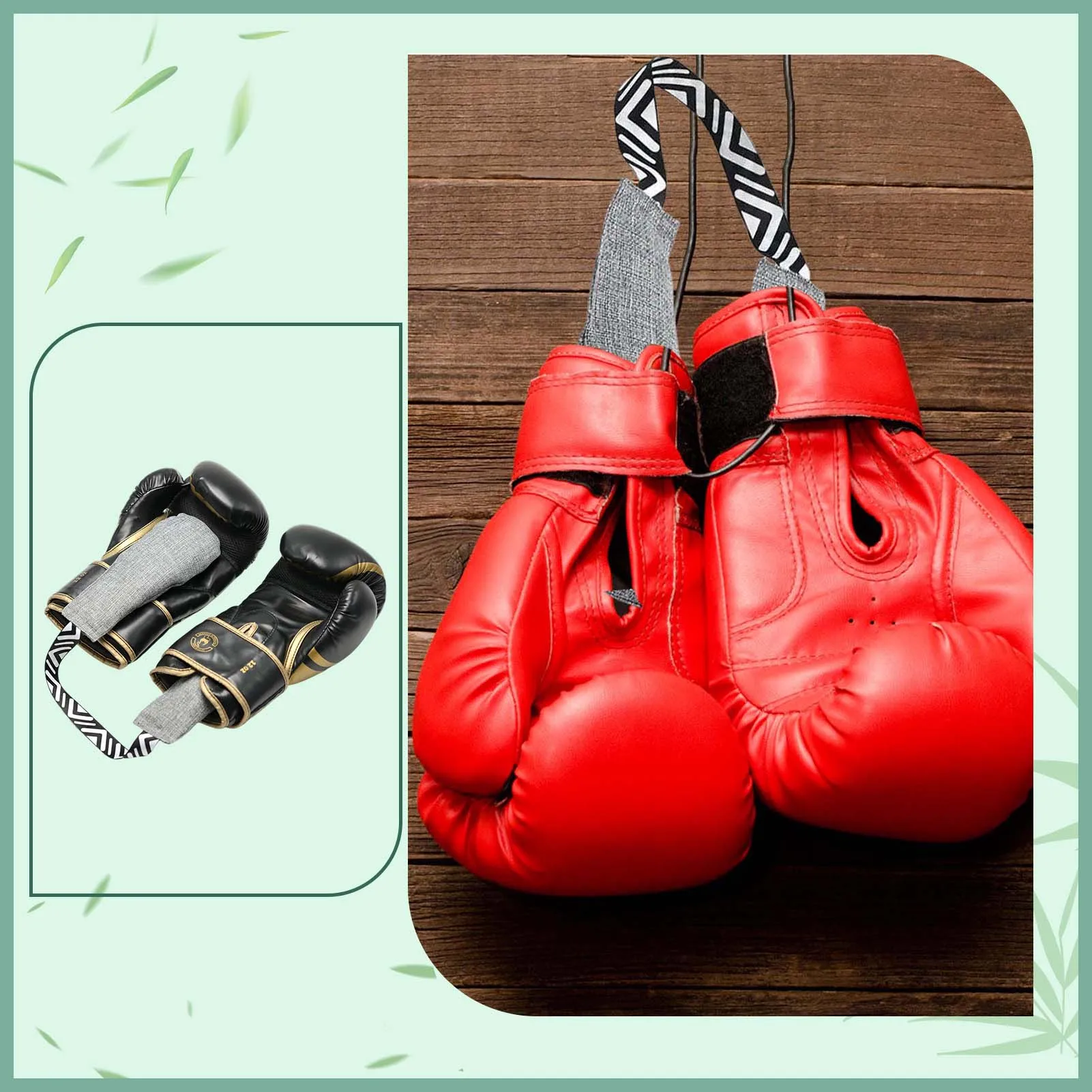 Boxing Gloves Deodorizer Portable Moisture Absorption Bag Cleaning for Boxing Football Gloves Bowling Glove Lemon Cologne Flavor