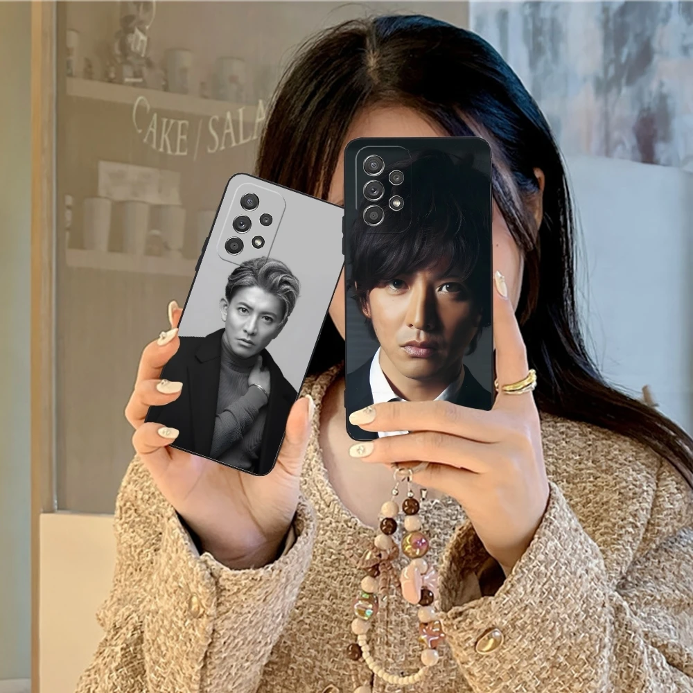 Крутой Чехол для мобильного телефона Kimura Takuya для Samsung Galaxy A91 73 71 70 54 53 52 34 24 23 21 S 5G черный мягкий чехол для телефона