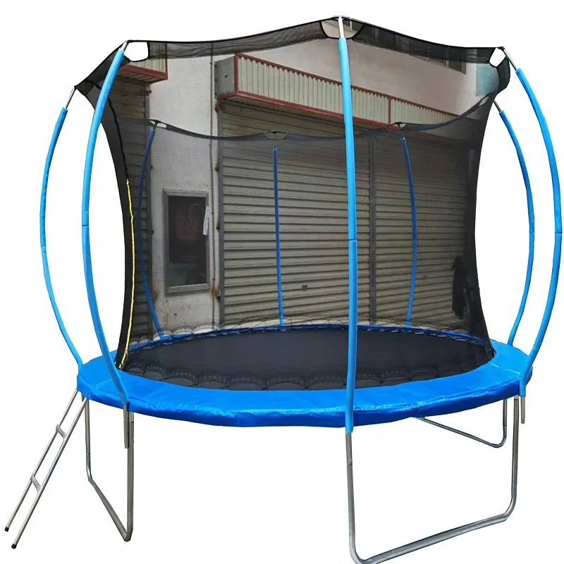 Factory Price Best Quality 6ft 8ft 10ft 12ft 14ft 16ft Round Trampoline High Elastic Bed Fitness Trampoline Outdoor Trampoline