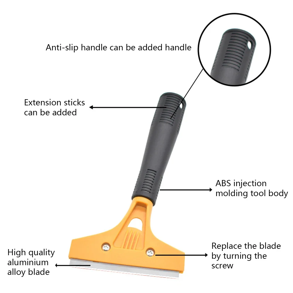 Portable Cleaning Shovel Cutter With 10pcs Blades For Glass Floor Tiles Floor Scraper Seam Removal Household Kitchen Hand Tool