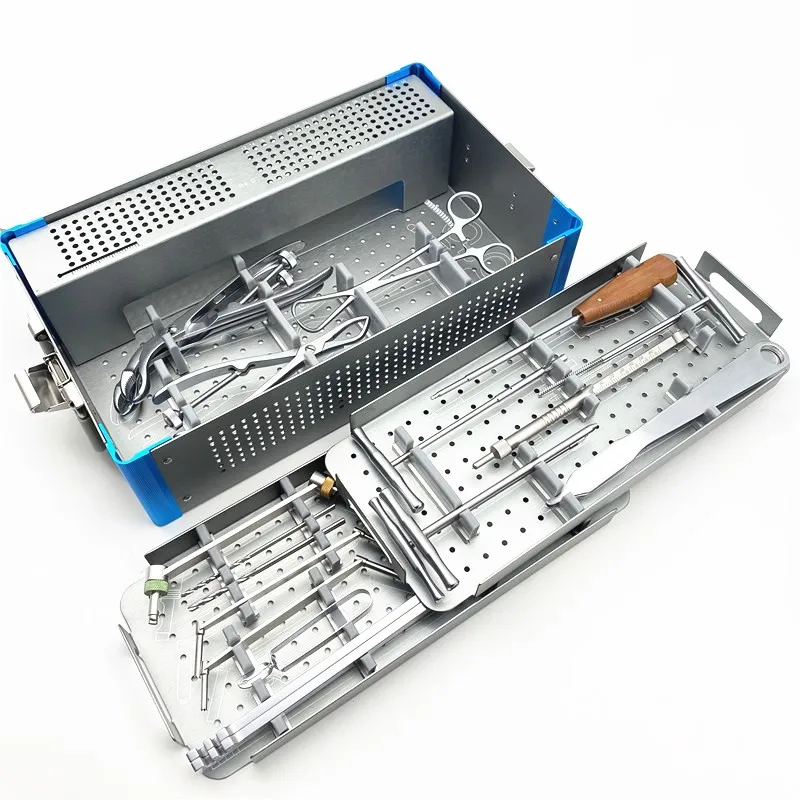 

Набор инструментов для перелома верхней конечности Набор инструментов для мелкого фрагмента Ортопедические хирургические инструменты для домашних животных