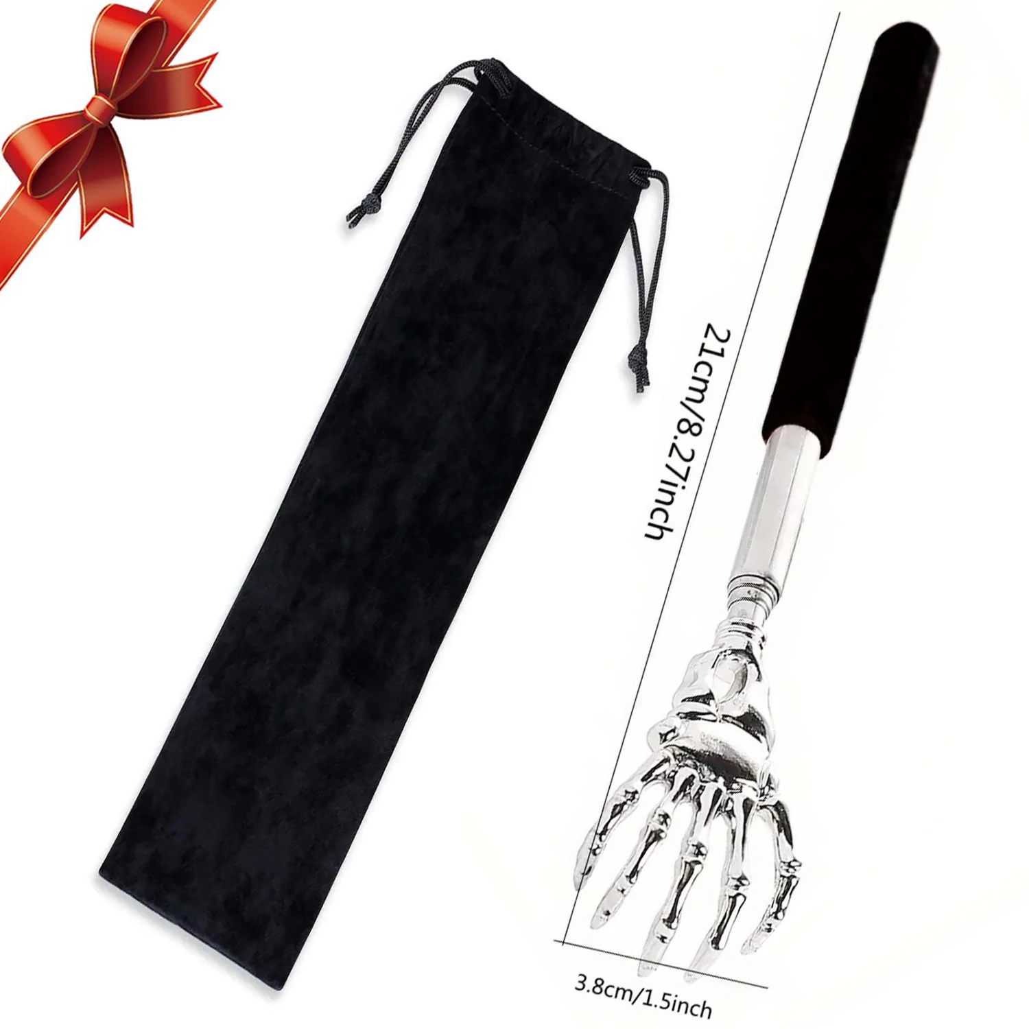 Stainless Steel Telescoping Back Scratcher