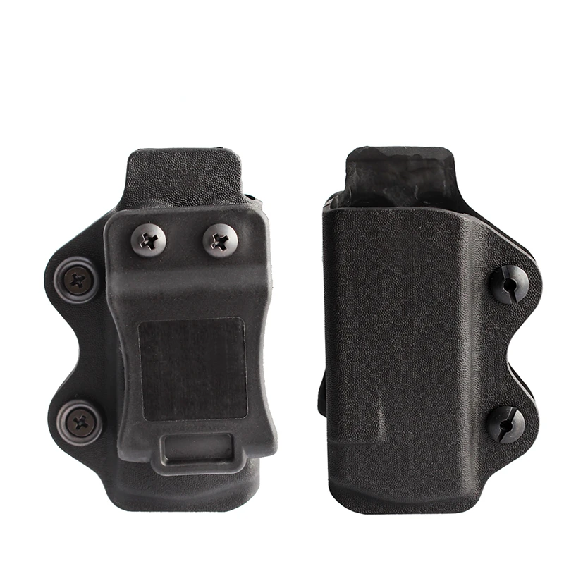 

1PCS IWB/OWB Gun Holster Single Magazine Case Mag Pouch For Glock 17 19 26/23/27/31/32/33