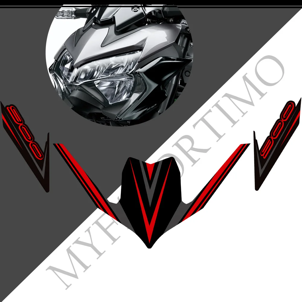 

2015 2016 2017 2018 2019 2020 2021 Motorcycle For Kawasaki Z900 Front Fairing Fender Stickers Decals Decorate