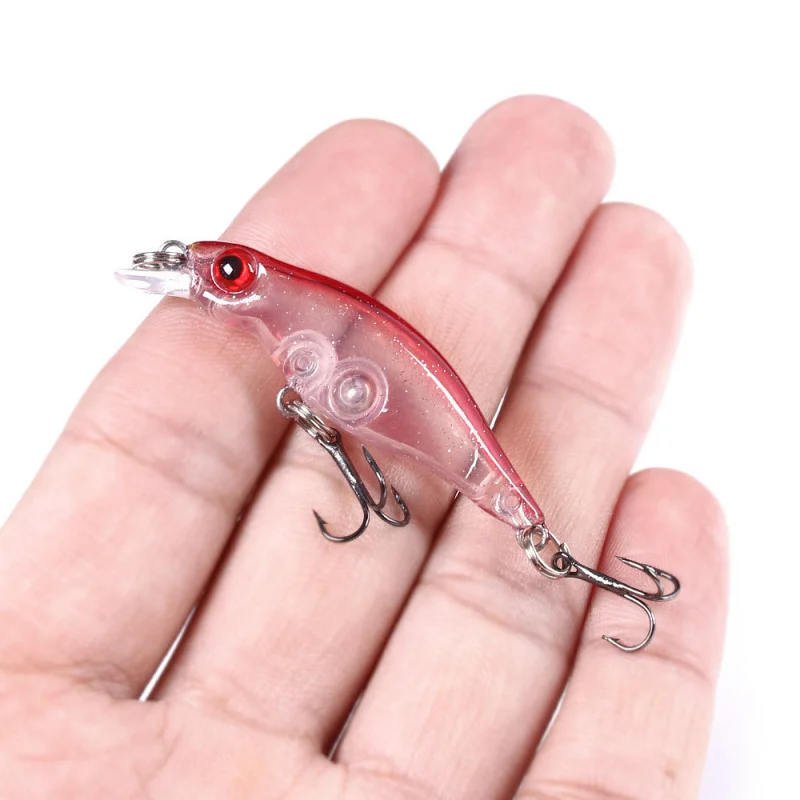 5 سنتيمتر-2.7 جرام مايكرو أسماك لوا وهمية الطعم روك صغير الدهون أسماك وهمية الطعم Topmouth كولتر المياه العذبة علف الاسماك علقت الطعم