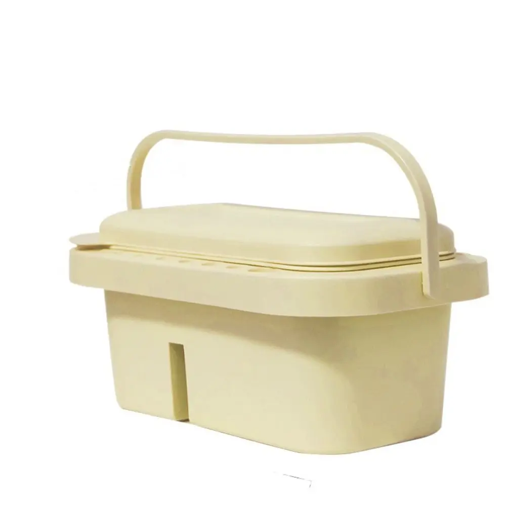 التعامل مع فرشاة غسل دلو بغطاء لوحة صواني فرشاة الطلاء حوض غرامة فصل الكل في واحد الفنان نظافة صندوق الامتحانات #1