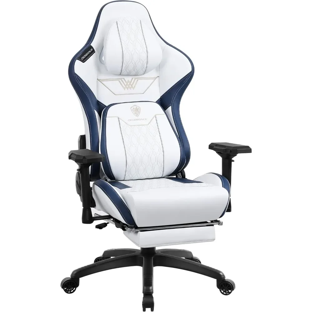 

Big and Tall Gaming Chair with Footrest, High Back Ergonomic Office Chair with Comfortable Headrest and Lumbar Support