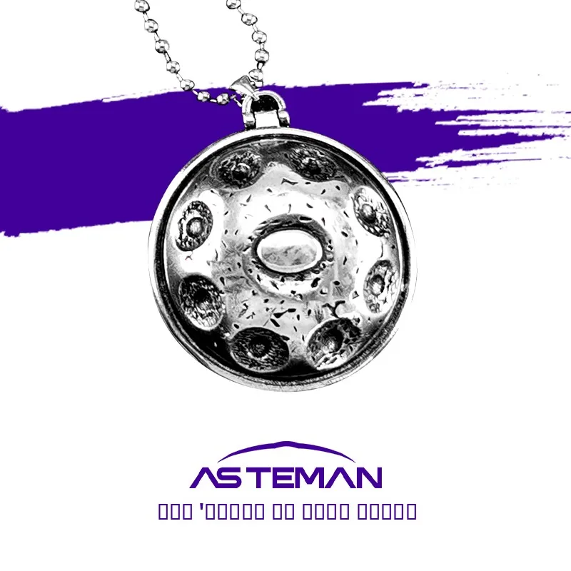 handmade-handpan-pendant-nelace-limited-edition-ex-sweater-chain-pure-hanrt-musical-instrument-accory