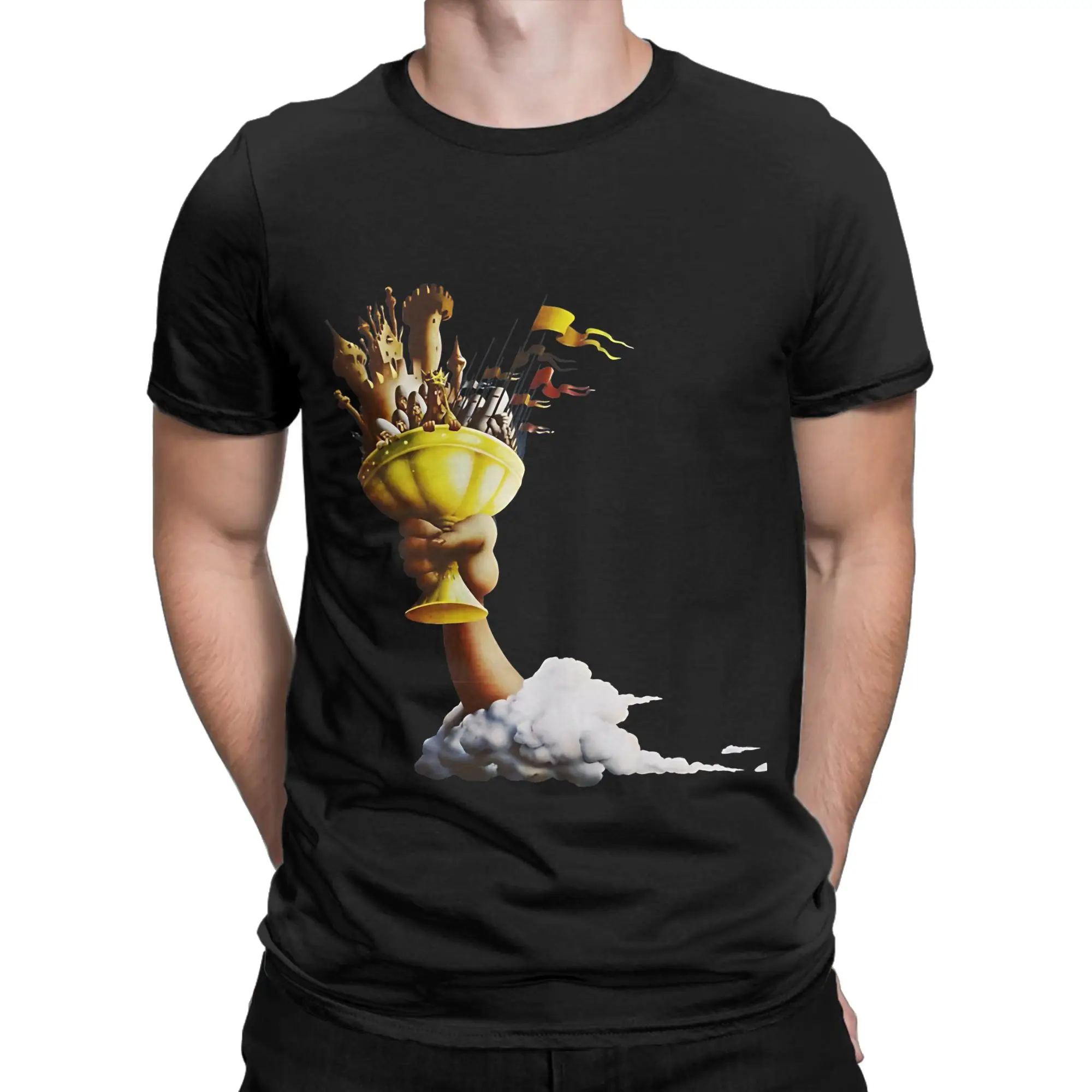 Monty Python and the Holy Grail Graphic Funny 100% Cotton T-Shirt Monty Python and the Holy Grail Tops Tees For Men