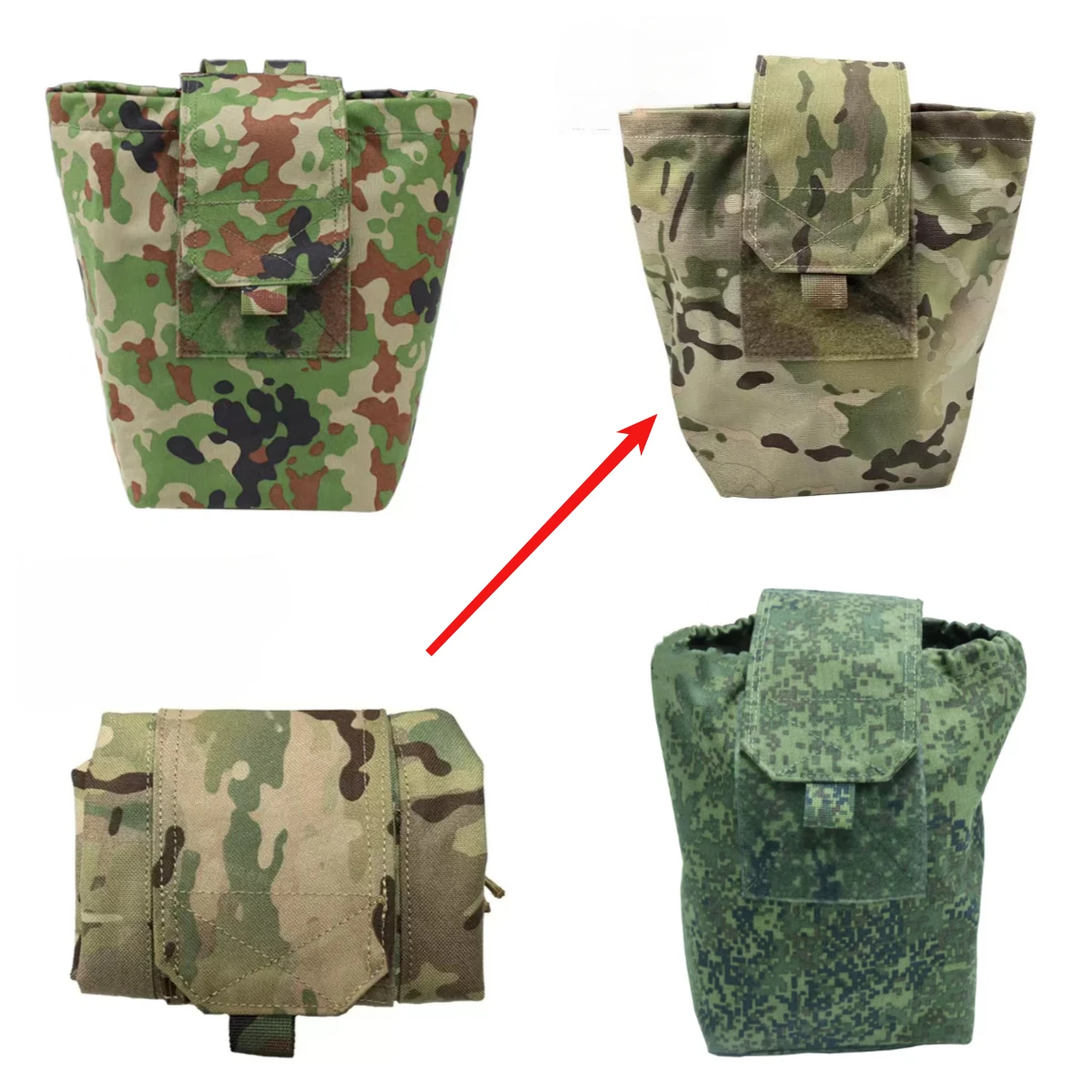 EMR MC ATFG البقع اليابانية CL في الهواء الطلق متعددة الوظائف التكتيكية حقيبة متنوعة مقاوم للماء تخزين نظام مولي المحمولة وقابلة للطي