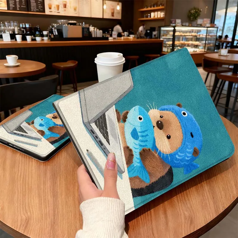 

Cartoon capybara Cute For Samsung Galaxy Tab A A7 A8 A9 A11 S6 S11 10.1 10.4 10.5 Inch Lite Plus Cover Tablet Case