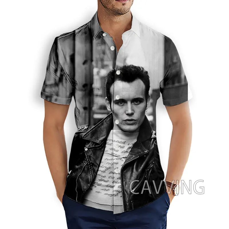 

CAVVING 3D Printed ADAM ANT Fashion Casual Hawaii Shirts Men's /Women's Short Sleeves Loose Breathable Shirts