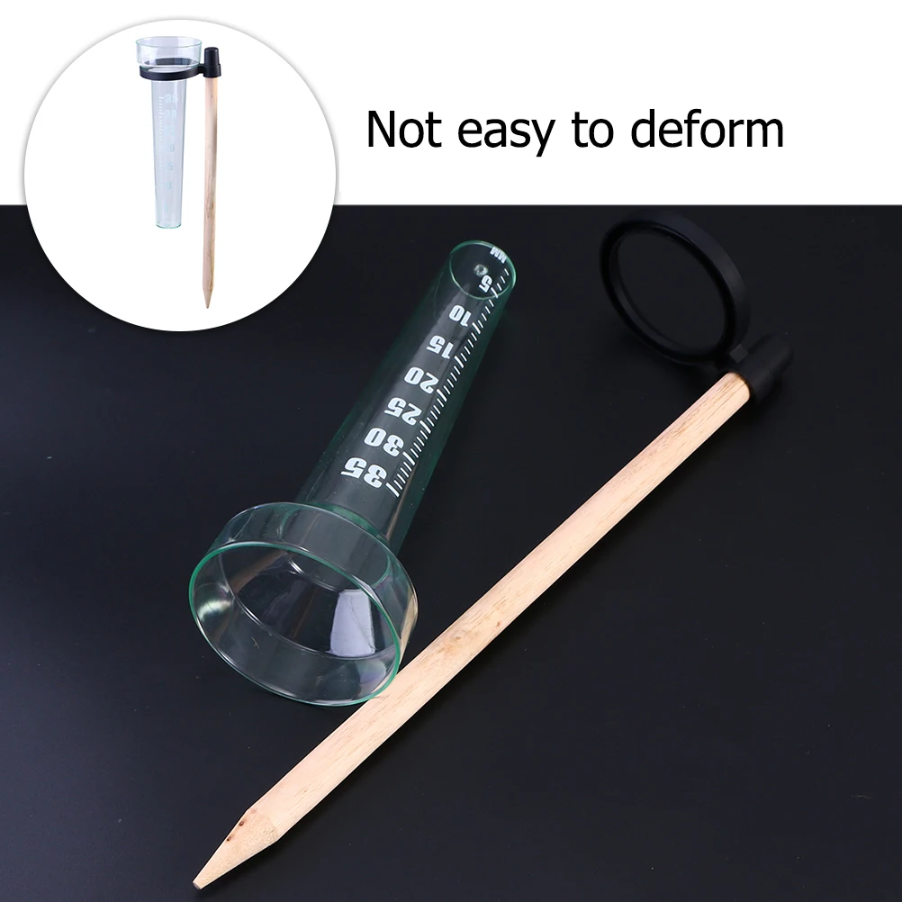 

Garden Outdoor Plastic Rainfall Gauge Measuring Cup With Scale Eco-Friendly Weather Meteorology Tool For Farm Climate