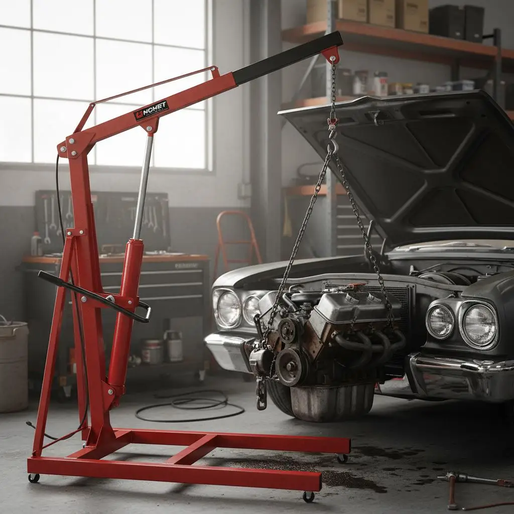 

Ручной гидравлический цилиндр грузоподъемностью 8 тонн для гаражных кранов, подъемников для двигателей, с одинарным поршневым насосом, креплением на скобе, ручным приводом, красный