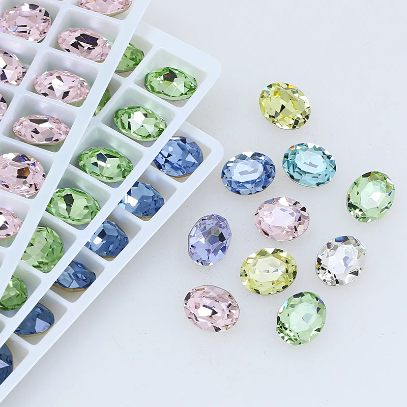 6X4Mm Oval Shape Fa…