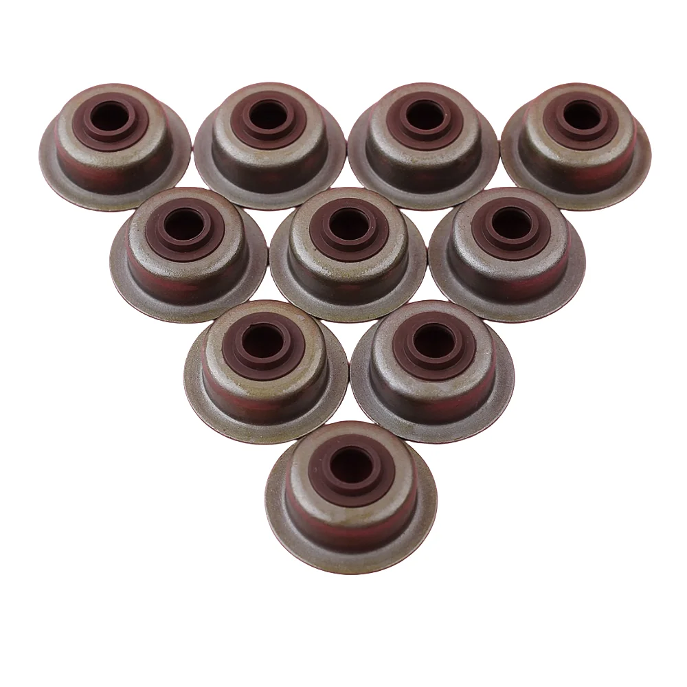 

10pcs/lot Valve Stem Seal For Honda GX120 GX160 GX200 GX 200 160 120 Small Engine Motor Part 12209-ZH8-003