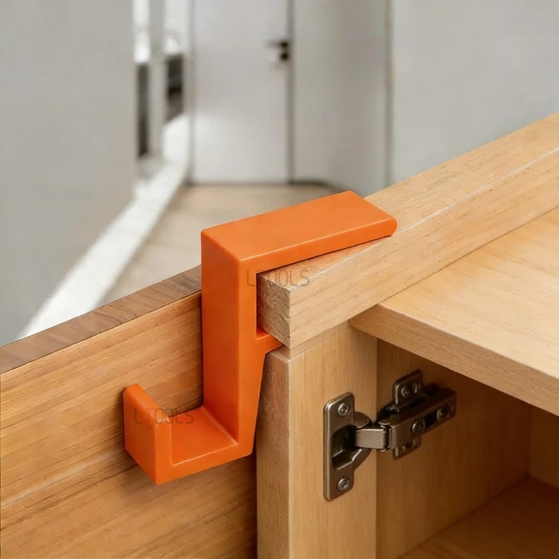 

Hinge Positioning and Panel Installation Auxiliary Clip Multi-functional Marking and Closing Clip Cabinet Install Closing Jigs